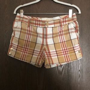 Enyce vintage Y2K plaid shorts size 7